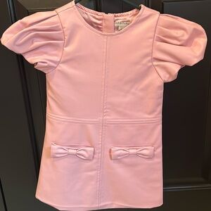 4T leather dress